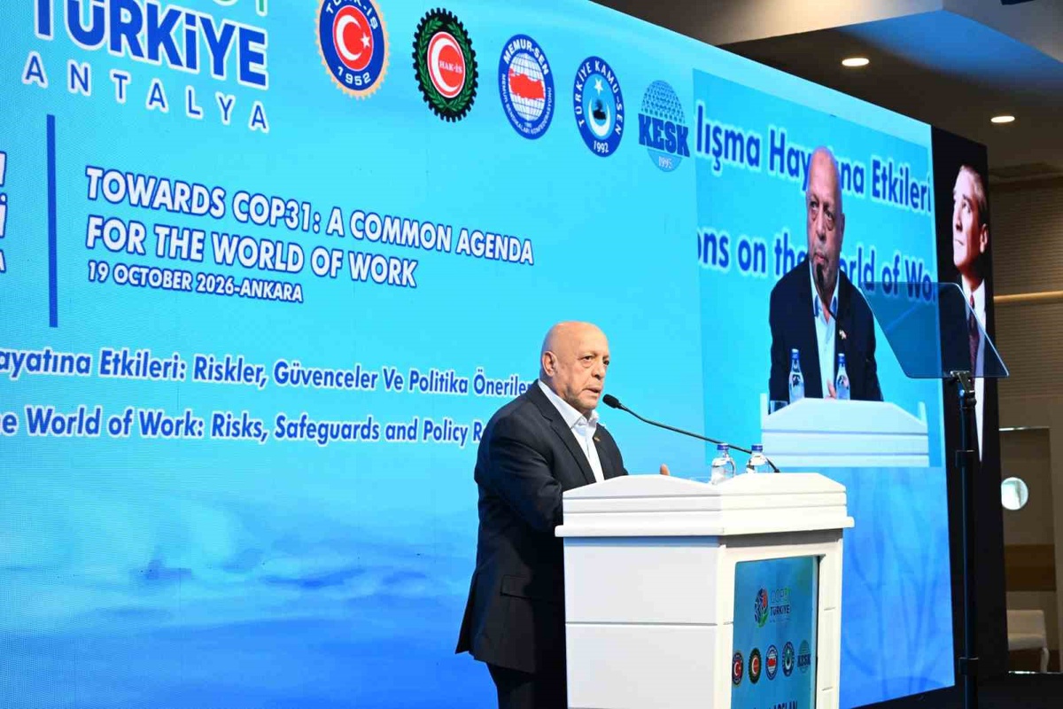 HAK-İŞ Başkanı Arslan, ikiz dönüşüm maliyetinin çalışanlara yüklenmesine karşı çıktı
