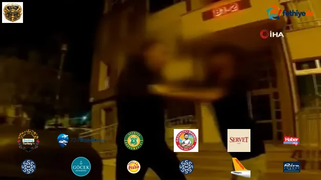 Kayseri'de hesap yüzünden çıkan kavga anbean kask kamerasına yansıdı