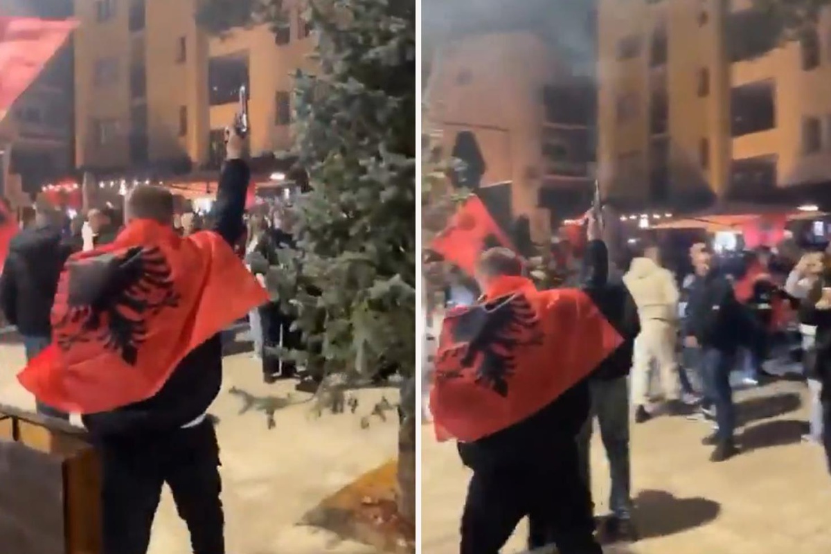 Arnavutluk'ta protestolar alevleniyor! Havaya ateş açtı