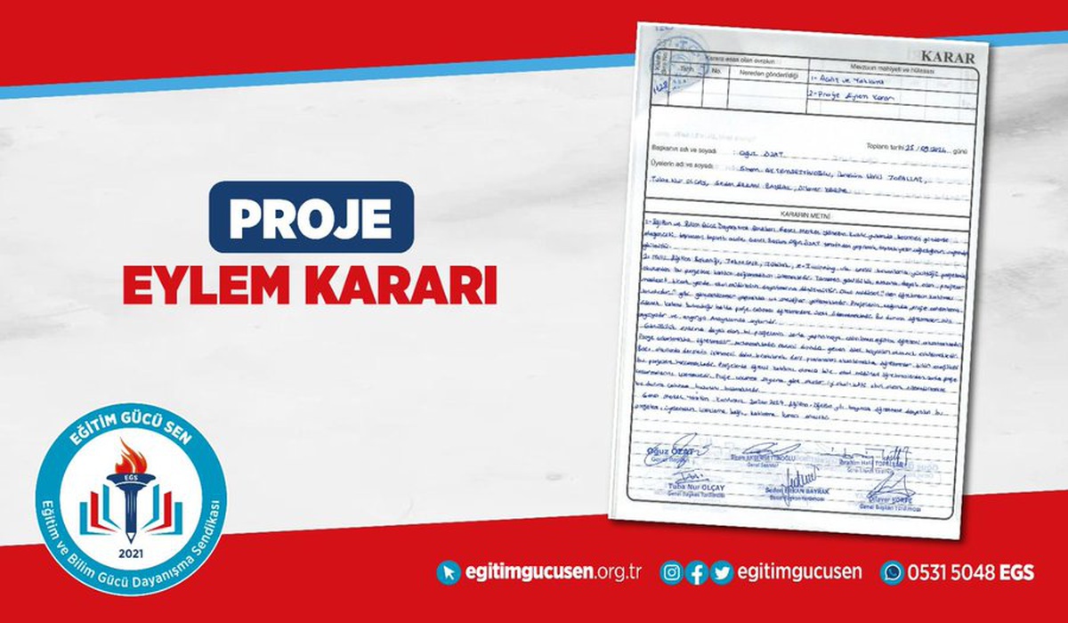 Eğitim Gücü Sen Genel Başkanı Özat zorunlu ev ziyaretlerine eylem kararını açıkladı