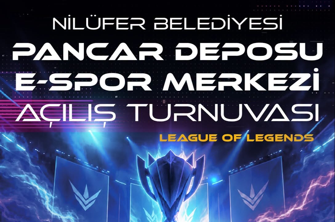[BELEDIYE · Bursa · Nilüfer] Nilüfer’in yeni e-spor merkezi kapılarını ödüllü turnuvayla açıyor