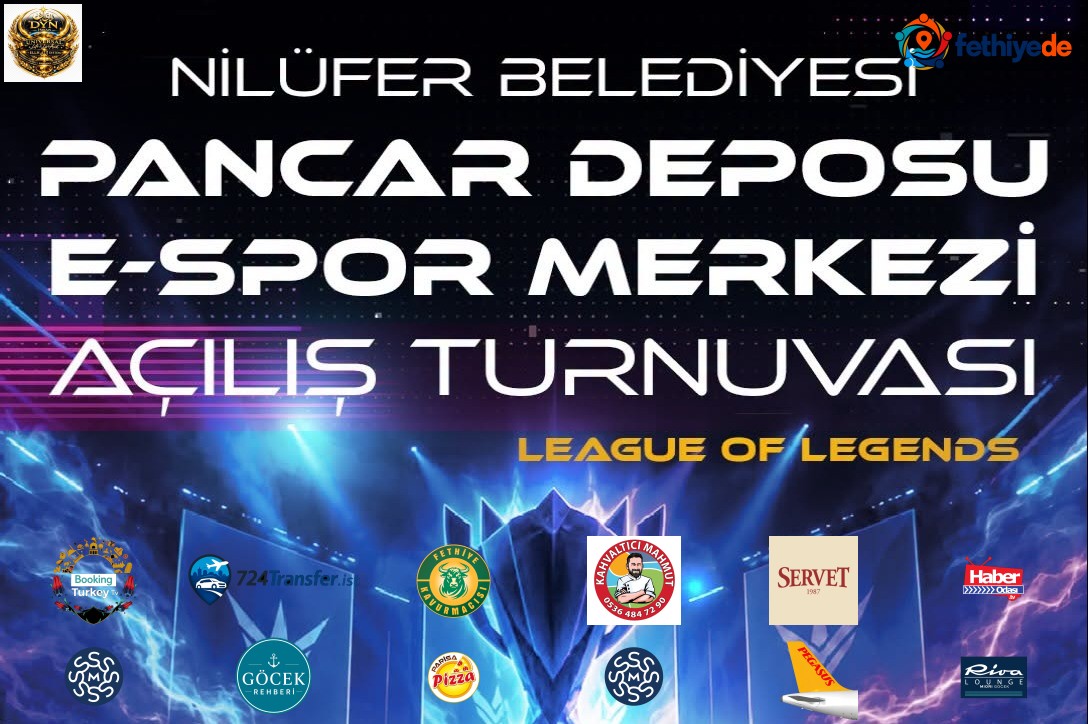 [BELEDIYE · Bursa · Nilüfer] Nilüfer’in yeni e-spor merkezi kapılarını ödüllü turnuvayla açıyor