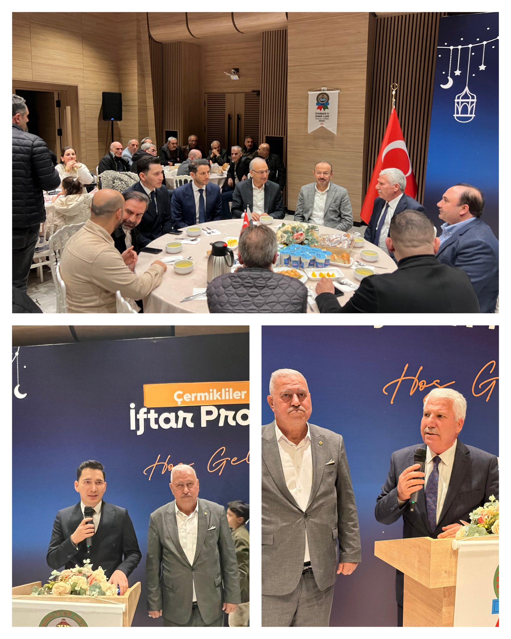 [BELEDIYE · Diyarbakır · Çermik] İstanbul çermikliler dernek başkanlığının iftar proğramı