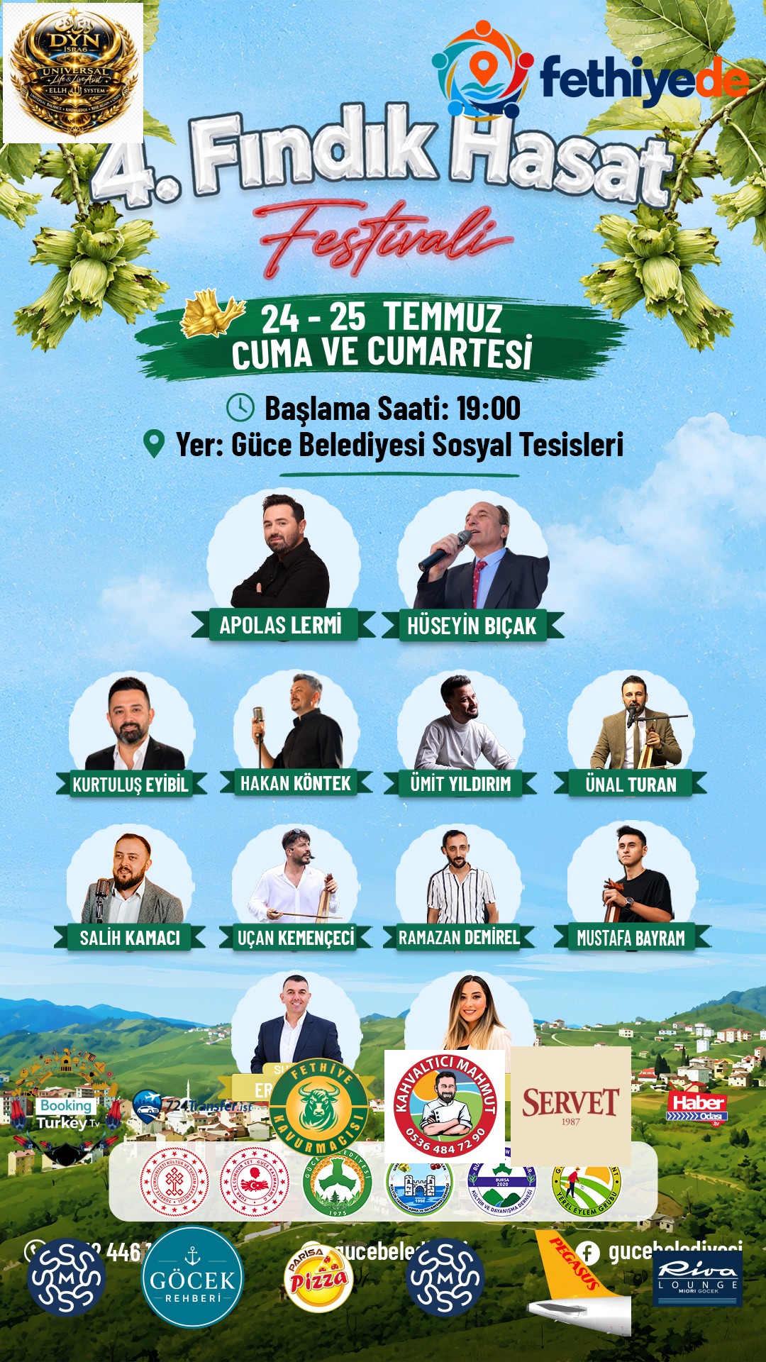 [BELEDIYE · Giresun · Güce] 4. Güce Fındık Hasat Festivali