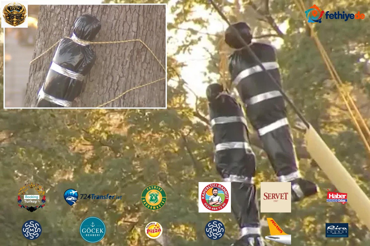 Mahalleyi ayağa kaldıran görüntü! Bahçesine astıkları yetkilileri harekete geçirdi