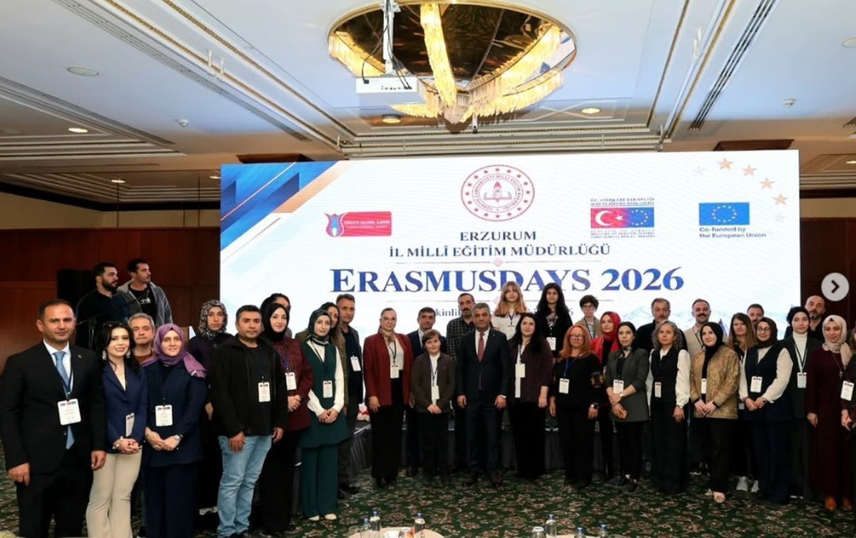 Erzurum'da ErasmusDays 2026 etkinliği Müdür Ekici'nin katılımıyla düzenlendi