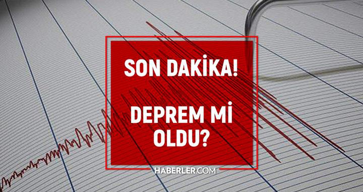 SON DEPREMLER! 20 Ekim deprem mi oldu, ne zaman, kaç büyüklüğünde oldu?
