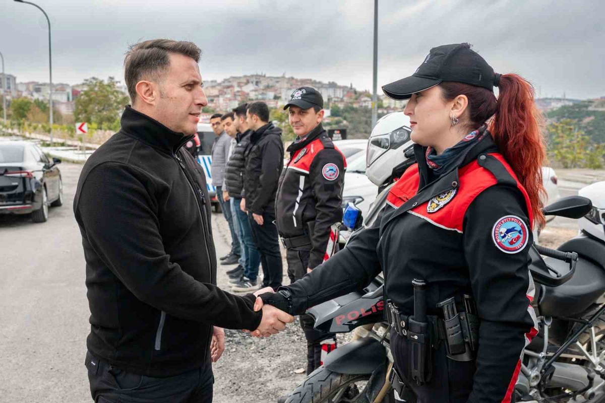 Bilecik İl Emniyet Müdürü Erdem Çağlar, Akasyaaltı Uygulama Noktası'nda denetim yaptı