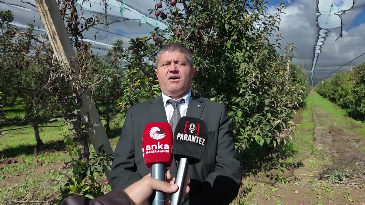 Isparta'da Ziraat Odası Başkanı Selçuk, elma fiyatlarının 3-4 kat arttığını söyledi