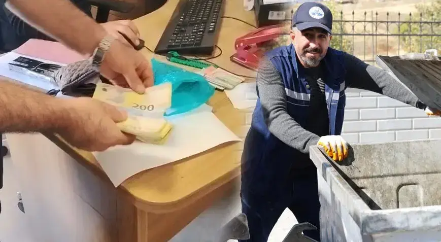 Yerde bulduğu çantadan servet çıktı! 'Biz insanlık görevimizi yaptık'