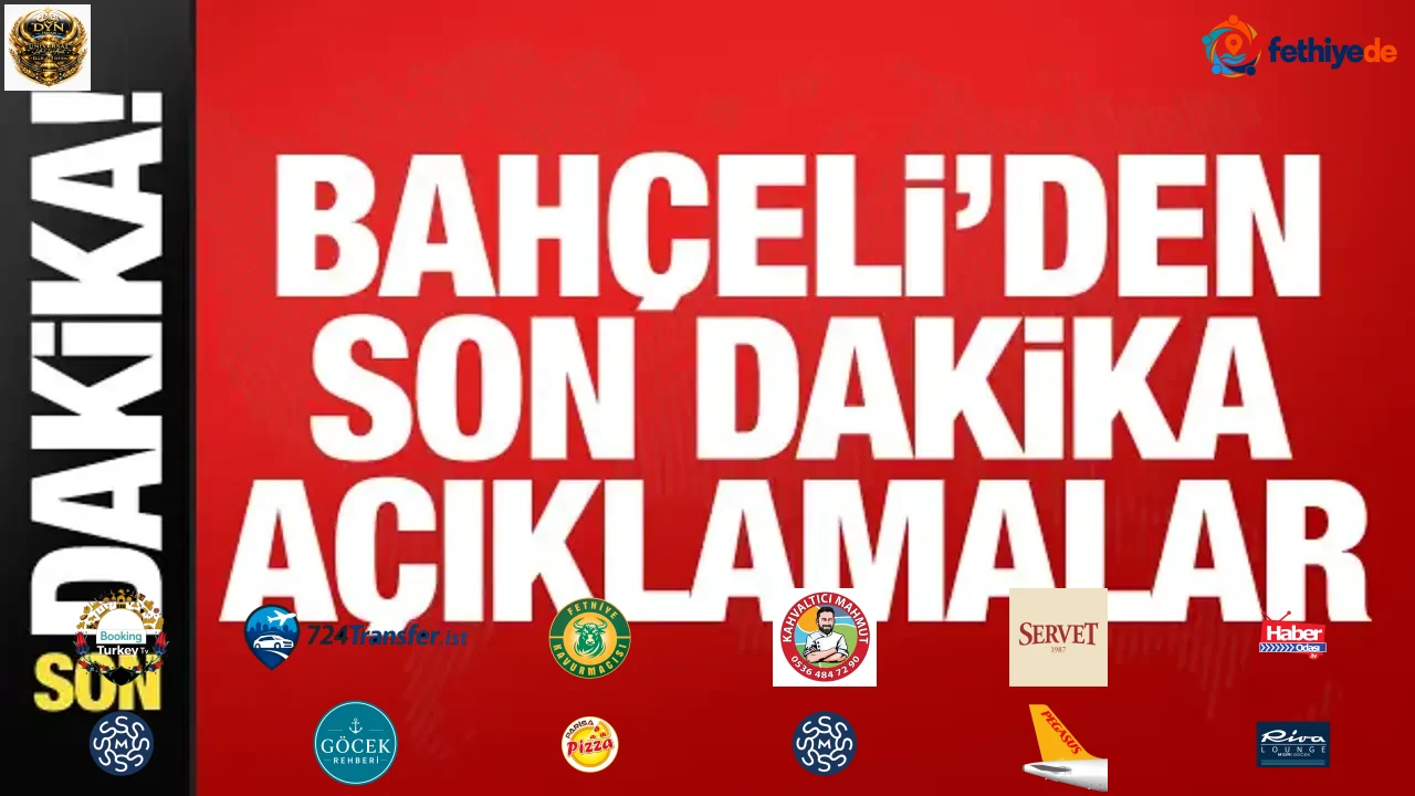 MHP lideri Bahçeli'den önemli açıklamalar