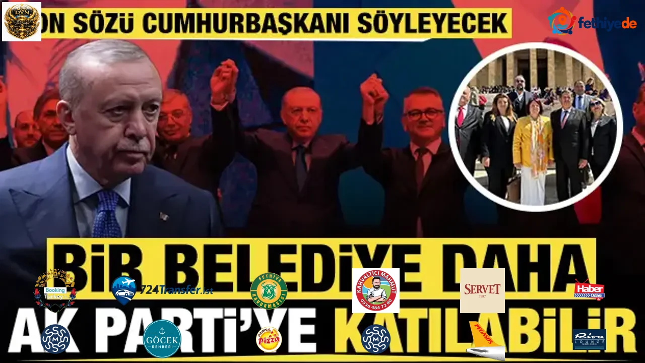 Bir belediye daha AK Parti'ye katılabilir: Son sözü Cumhurbaşkanı Erdoğan söyleyecek