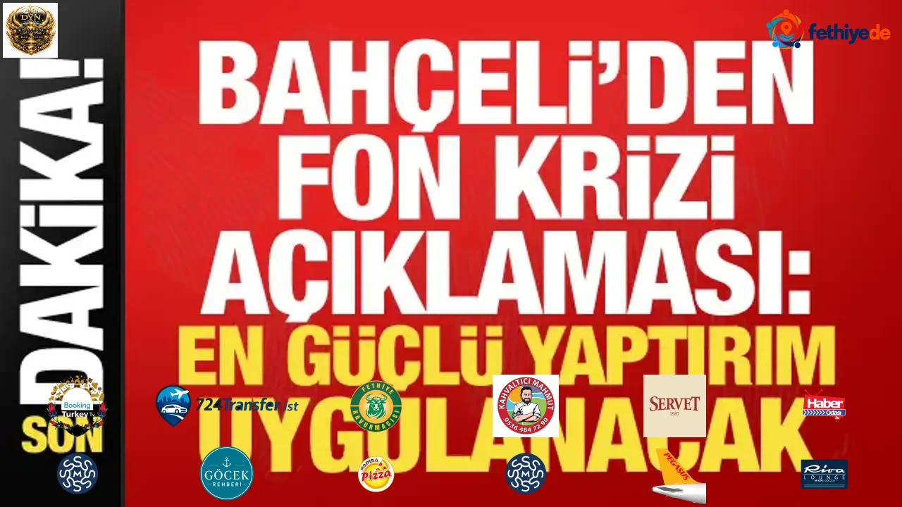Bahçeli’den fon soruşturması çıkışı: En güçlü yaptırımlar uygulanacak