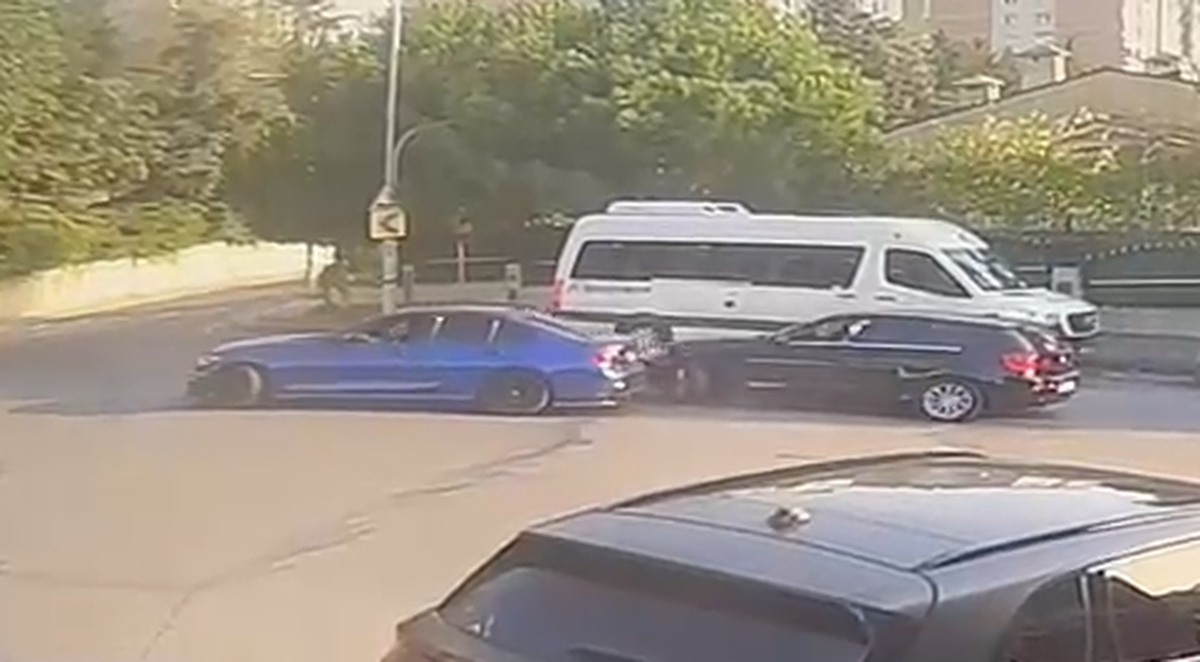Başakşehir'de drift atarken başka araca çarpan sürücüye 140 bin lira ceza kesildi