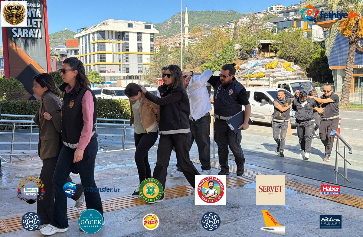 Alanya'da kaçırılan kişiye 15 milyon avroluk senet iddiasında 6 şüpheli tutuklandı