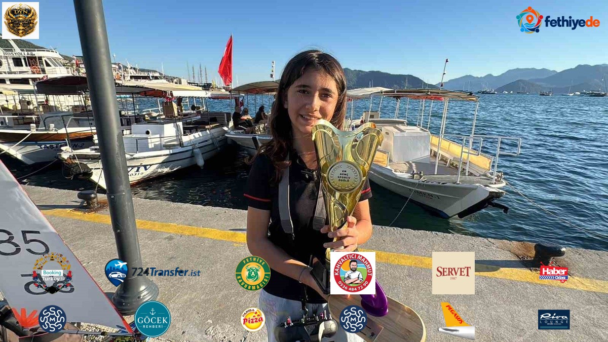 Marmarisli 11 yaşındaki Şana, İOM Türkiye Şampiyonası'nda kadınlar birincisi oldu