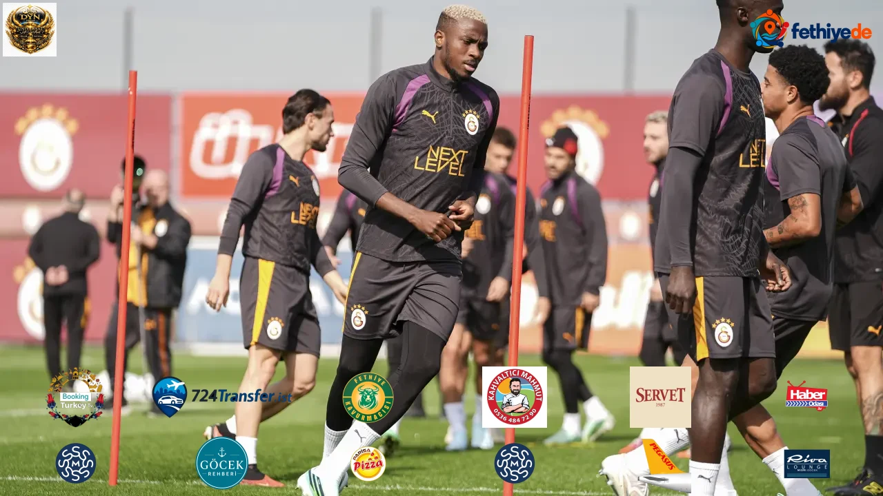 Galatasaray, Lille maçına hazır: Yıldız isim son antrenmana katılmadı