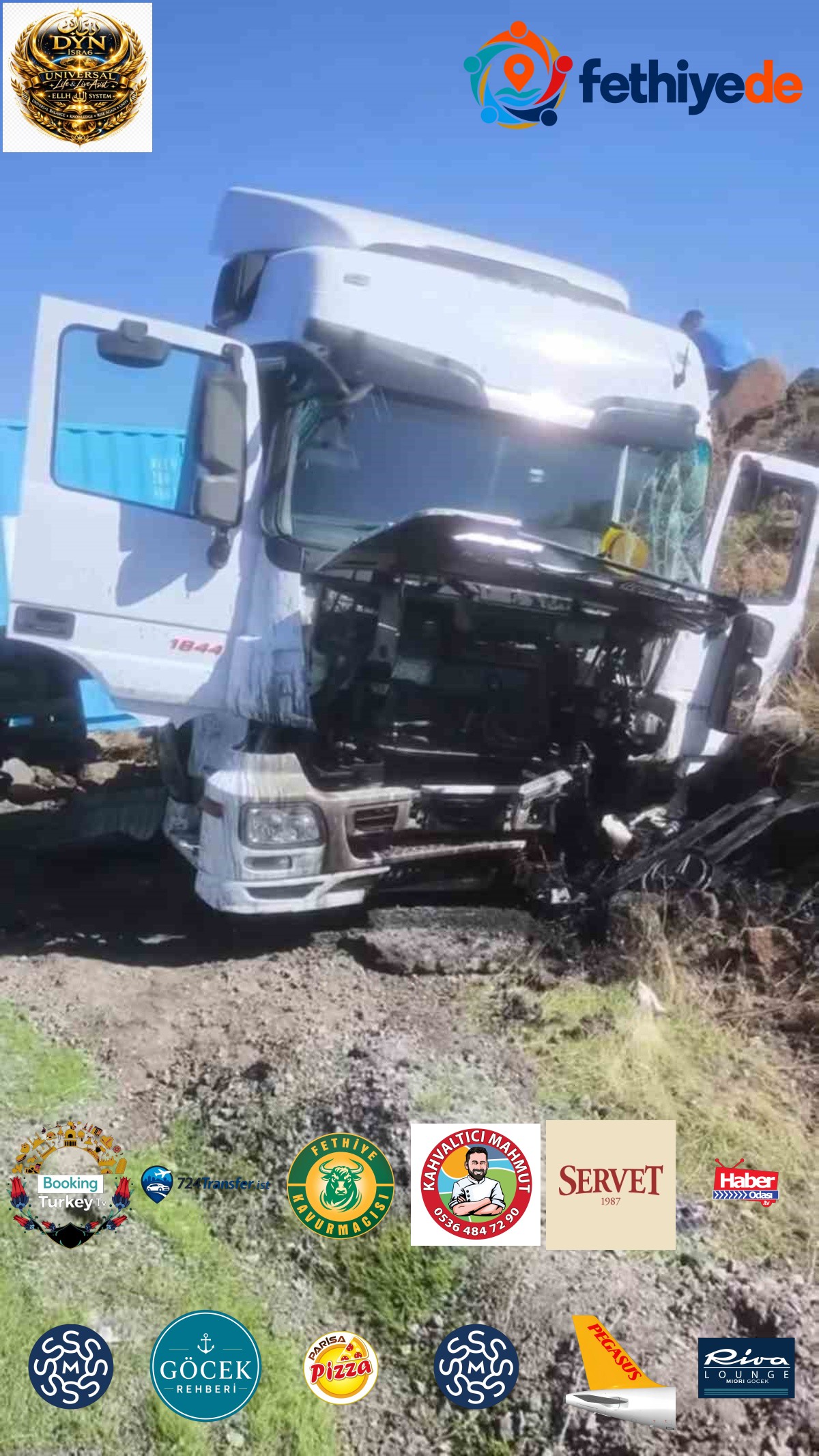 Şanlıurfa Siverek'te şarampole giren tırın sürücüsü yaralandı, ulaşım aksadı