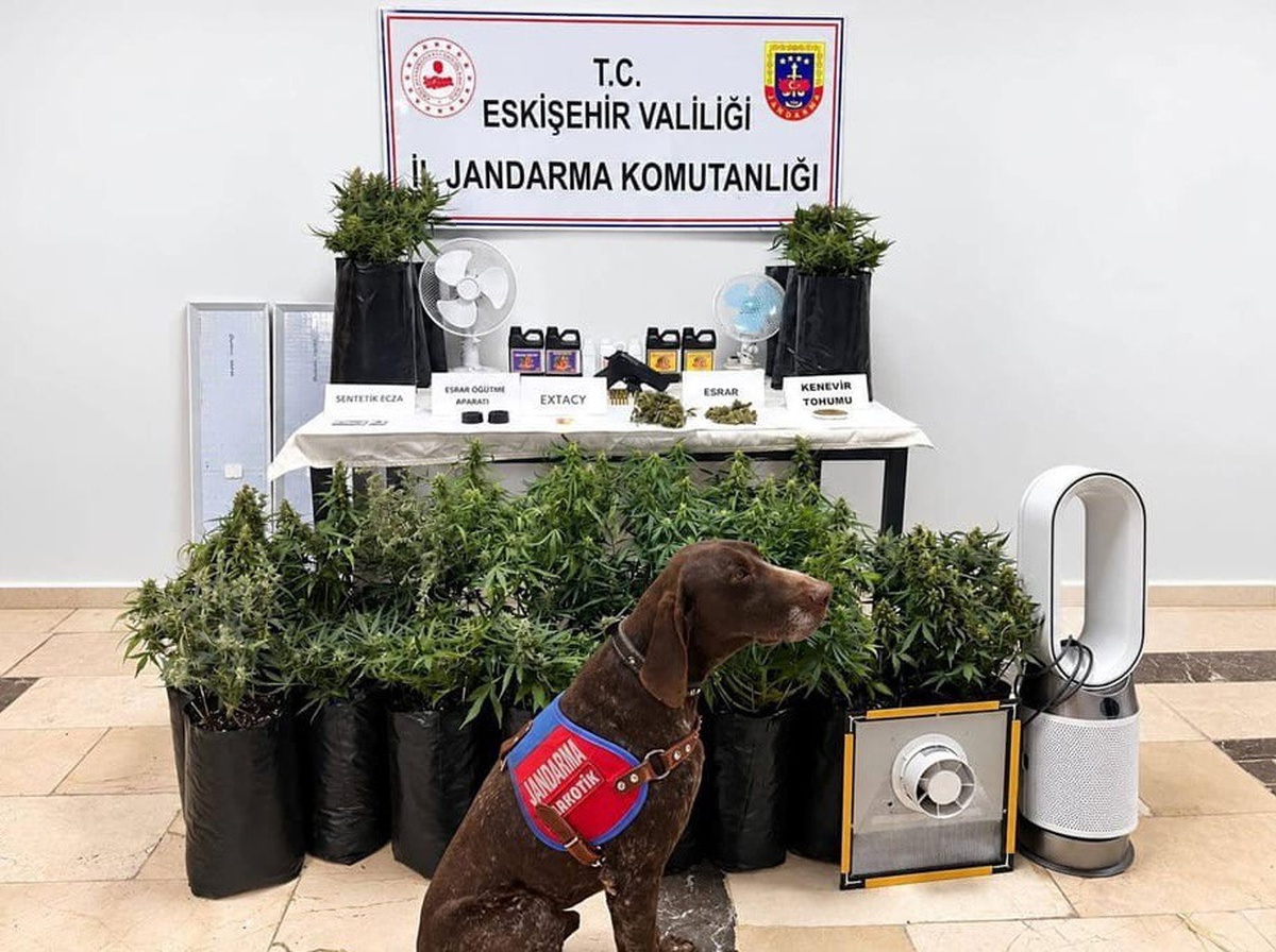 Eskişehir Odunpazarı'nda uyuşturucu operasyonunda 1 şüpheliye adli kontrol uygulandı