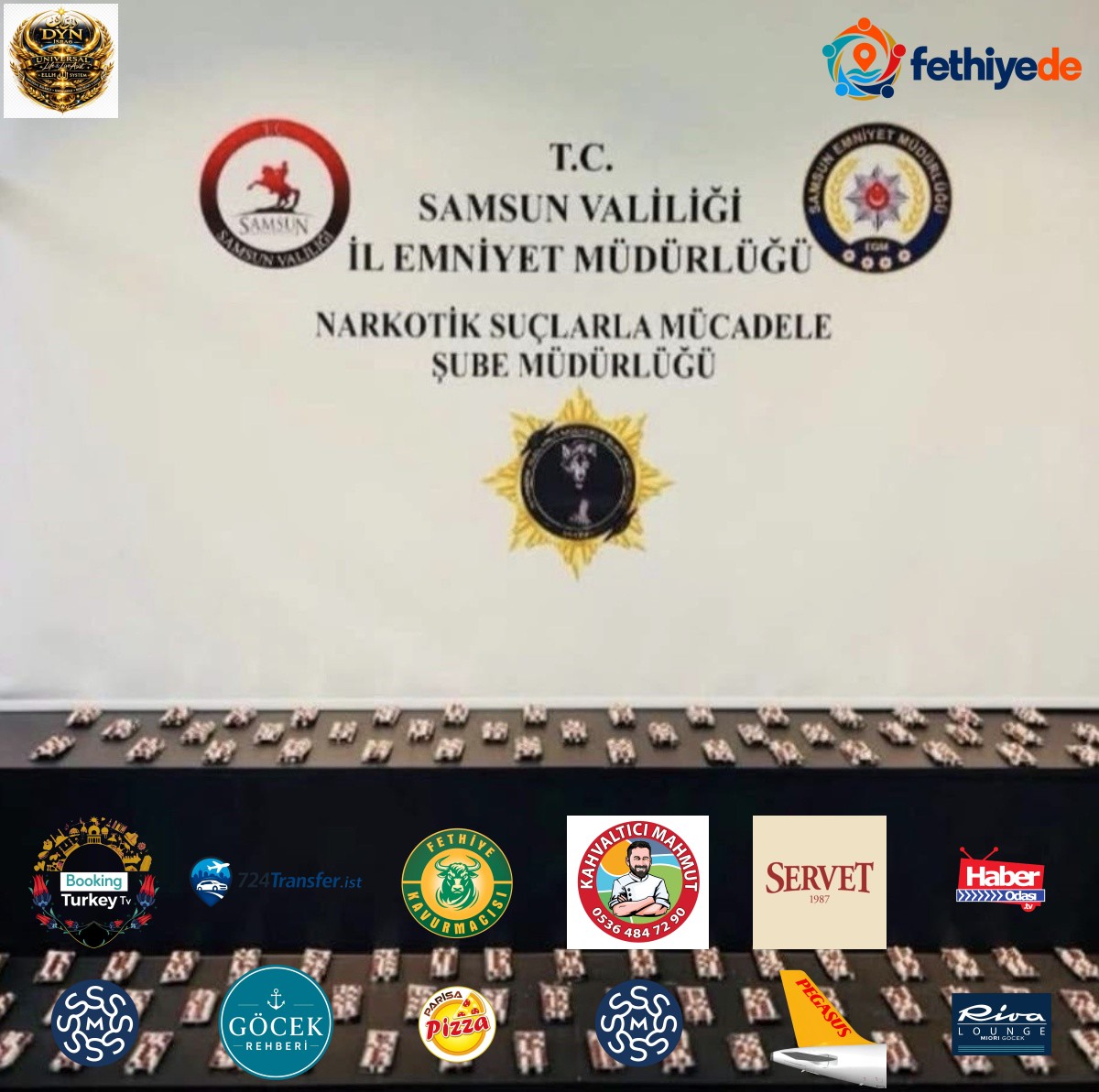 Samsun Bafra ve İlkadım'da uyuşturucu operasyonlarında 4 aranan şahıs yakalandı
