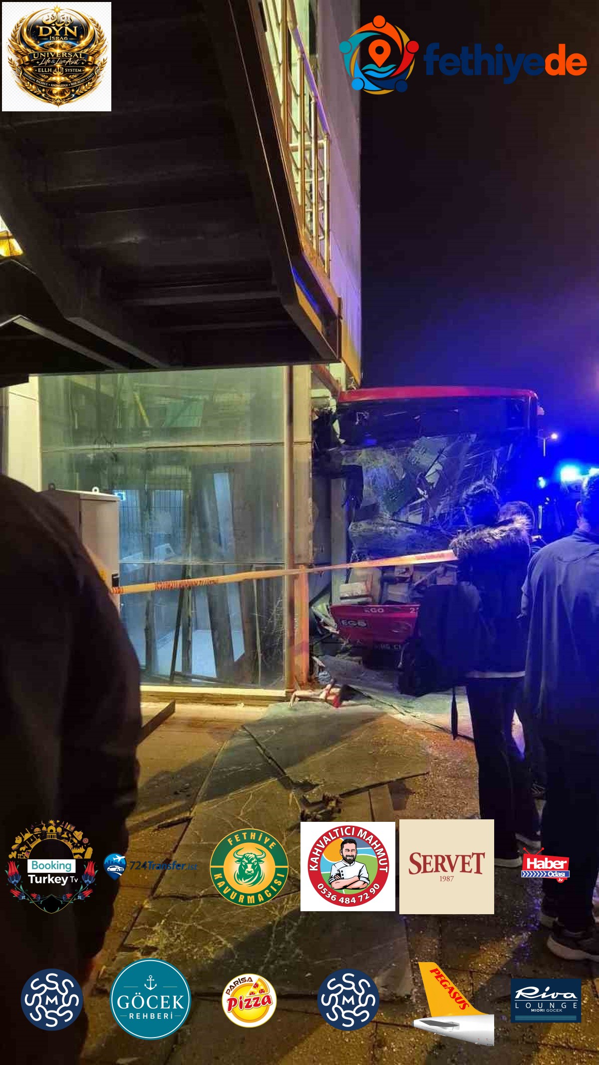Ankara Etimesgut'ta EGO otobüsü üst geçit asansörüne çarptı, 24 kişi yaralandı