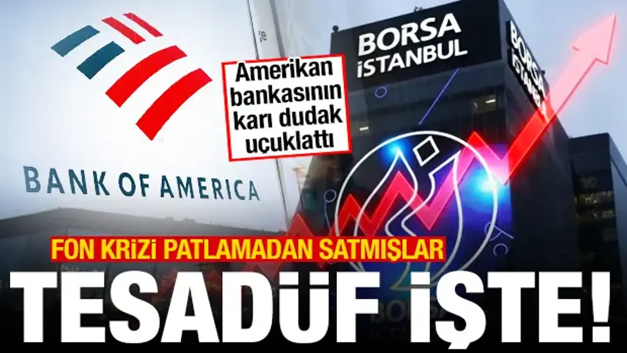 Fon krizi patlamadan satmışlar! Amerikan bankasına ait şirketin karı dudak uçuklattı