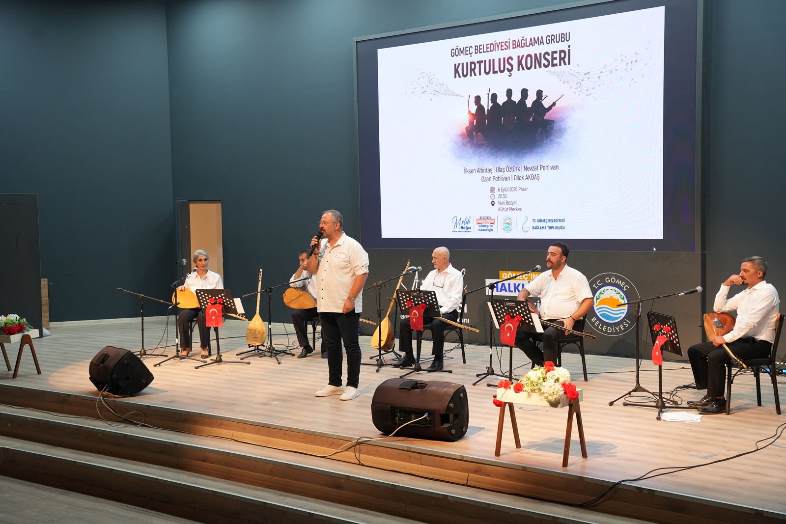 [BELEDIYE · Balıkesir · Gömeç] Kültür Merkezinde Kurtuluş Konseri - Gömeç Belediyesi
