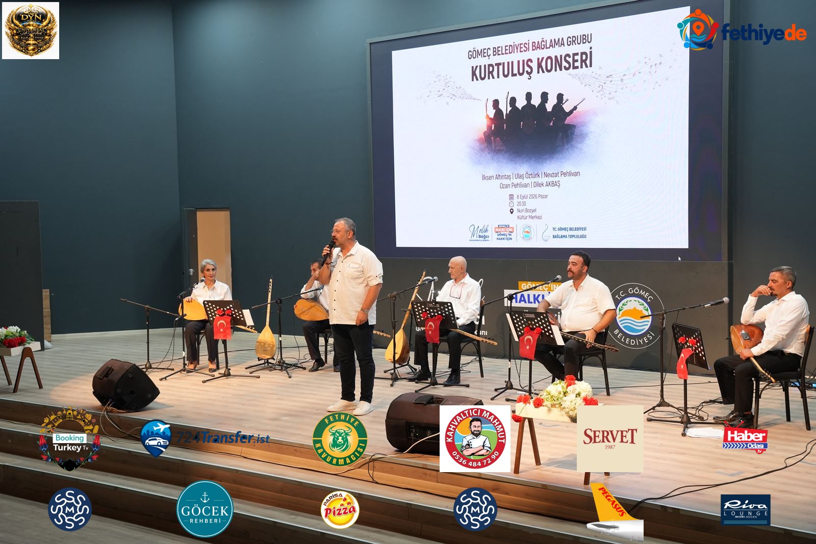[BELEDIYE · Balıkesir · Gömeç] Kültür Merkezinde Kurtuluş Konseri - Gömeç Belediyesi