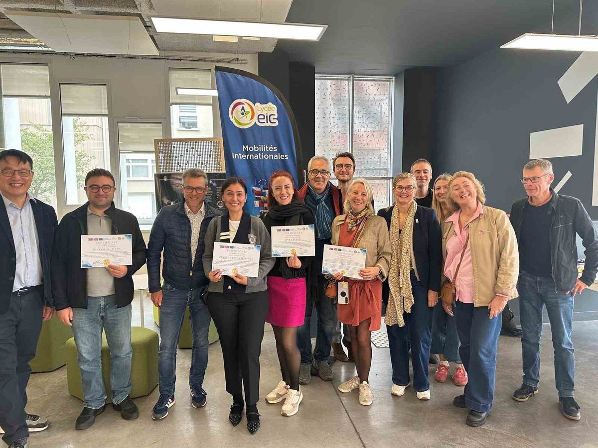 İncirliova BİLSEM ekibi Fransa'nın Tourcoing kentinde işbaşı gözlem yaptı