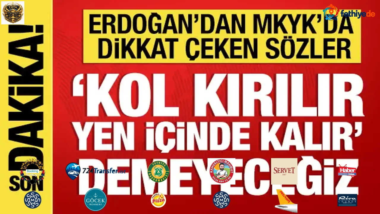 Cumhurbaşkanı Erdoğan'ın AK Parti MKYK'daki sözleri dikkat çekti