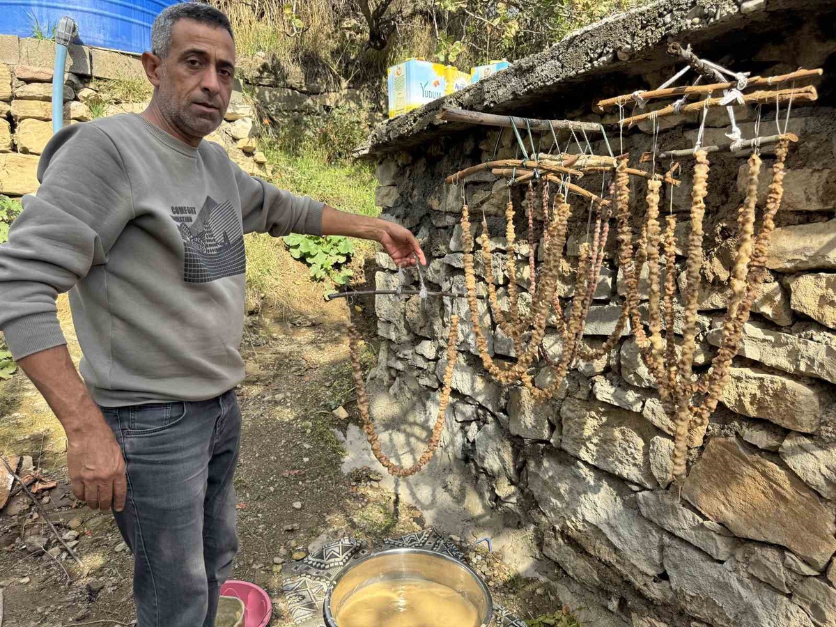 Diyarbakır'ın Çermik ilçesinde bağ bozumu başladı, üzümler pestile dönüşüyor