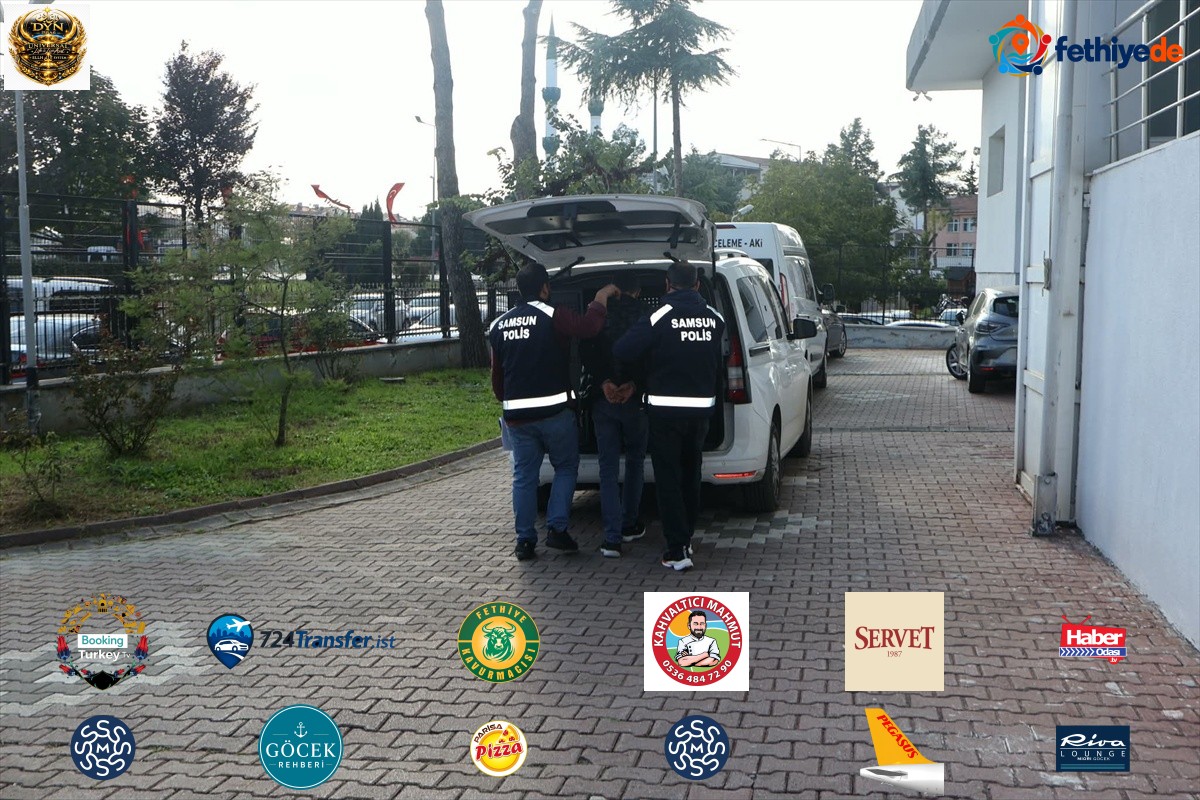 Samsun Bafra'da 8 yıl 4 ay kesinleşmiş hapis cezası olan firari hükümlü yakalandı