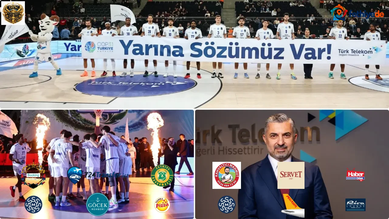 Türk Telekom COP31 mesajını Avrupa basketbol sahnesine taşıdı