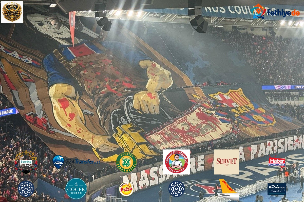 PSG tribünlerinde skandal pankart! Barcelona UEFA’ya şikayet etti
