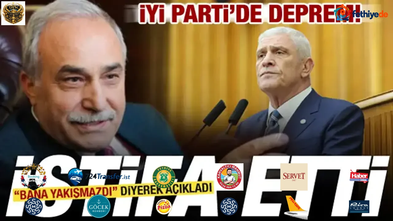 İYİ Parti'de deprem! Ahmet Eşref Fakıbaba istifa etti