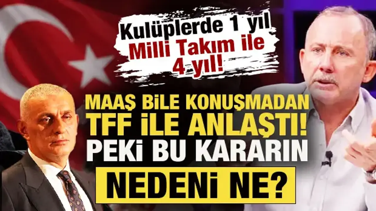 Kulüplerde 1 yıl, Milli Takım ile 4 yıl! Sergen Yalçın maaş konuşmadan neden 'evet' dedi?