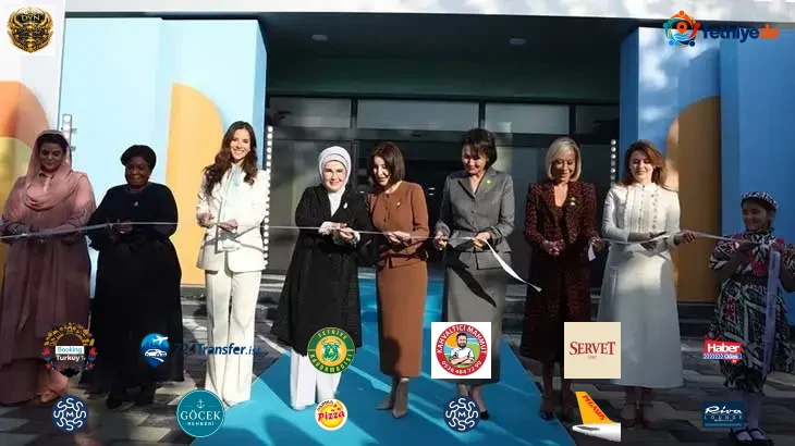 Emine Erdoğan, Özbekistan'da eğitim kurumunun açılışına katıldı