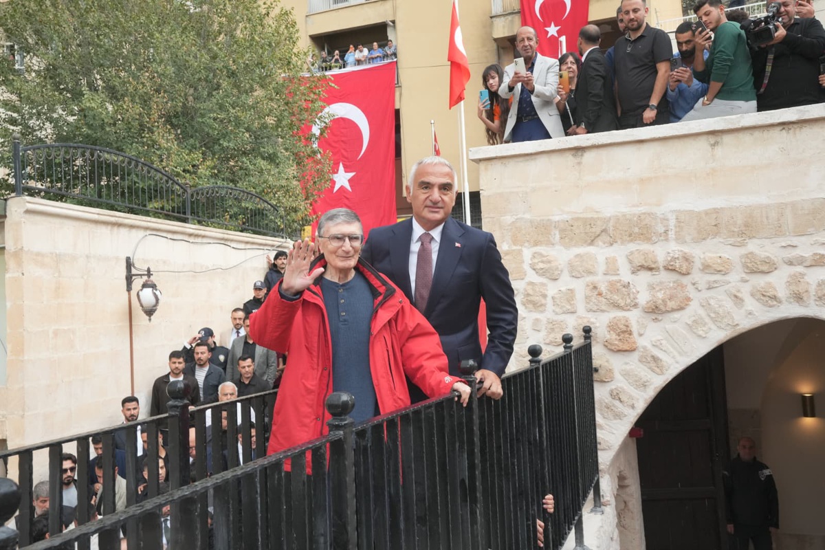 Aziz Sancar, Mardin Savur'da doğup büyüdüğü evin müze açılışında konuştu