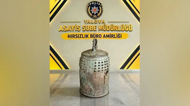 Yalova'da çalınan 37 yıllık Japon Barış Çanı 35 gün sonra hurdacıda bulundu