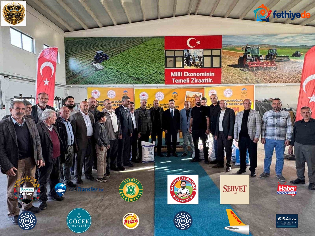 Ağrı Tarım ve Orman İl Müdürlüğü 1100 üreticiye 550 ton buğday tohumu dağıttı