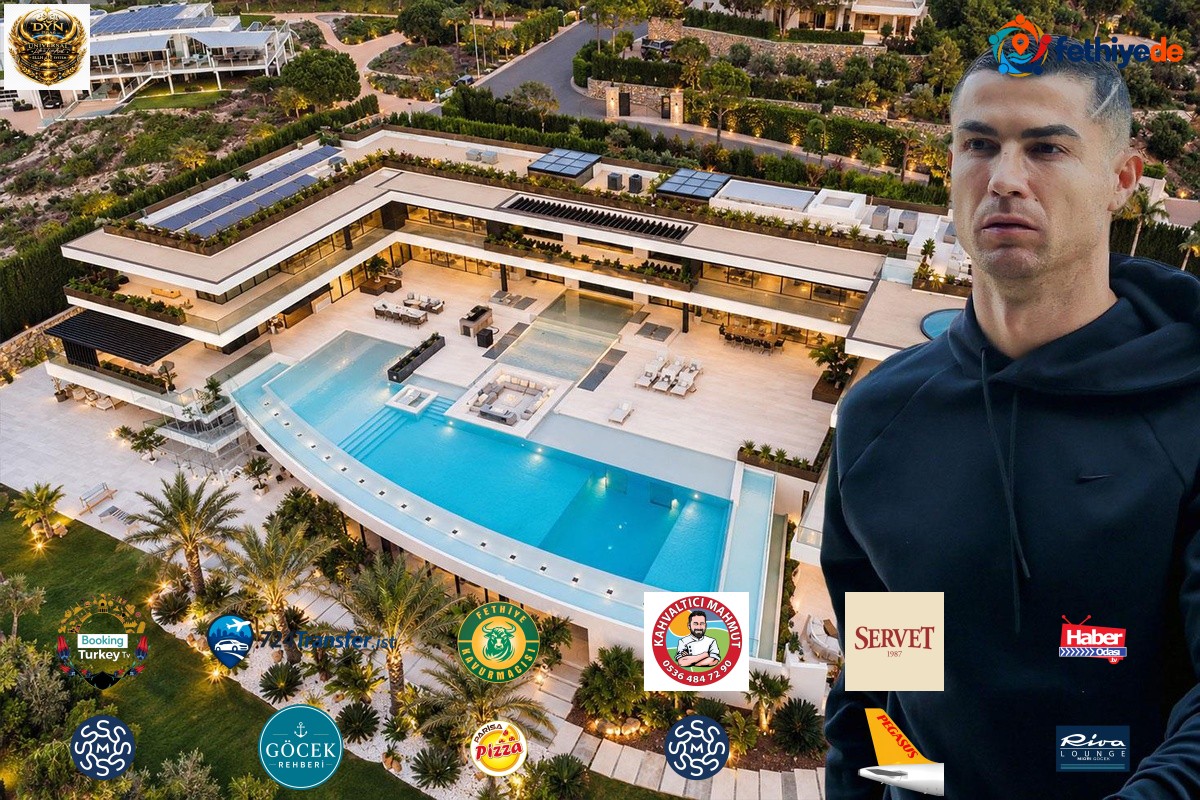 Ronaldo, bir malikane daha yaptırıyor! Tam 23 oda, 7 banyosu var
