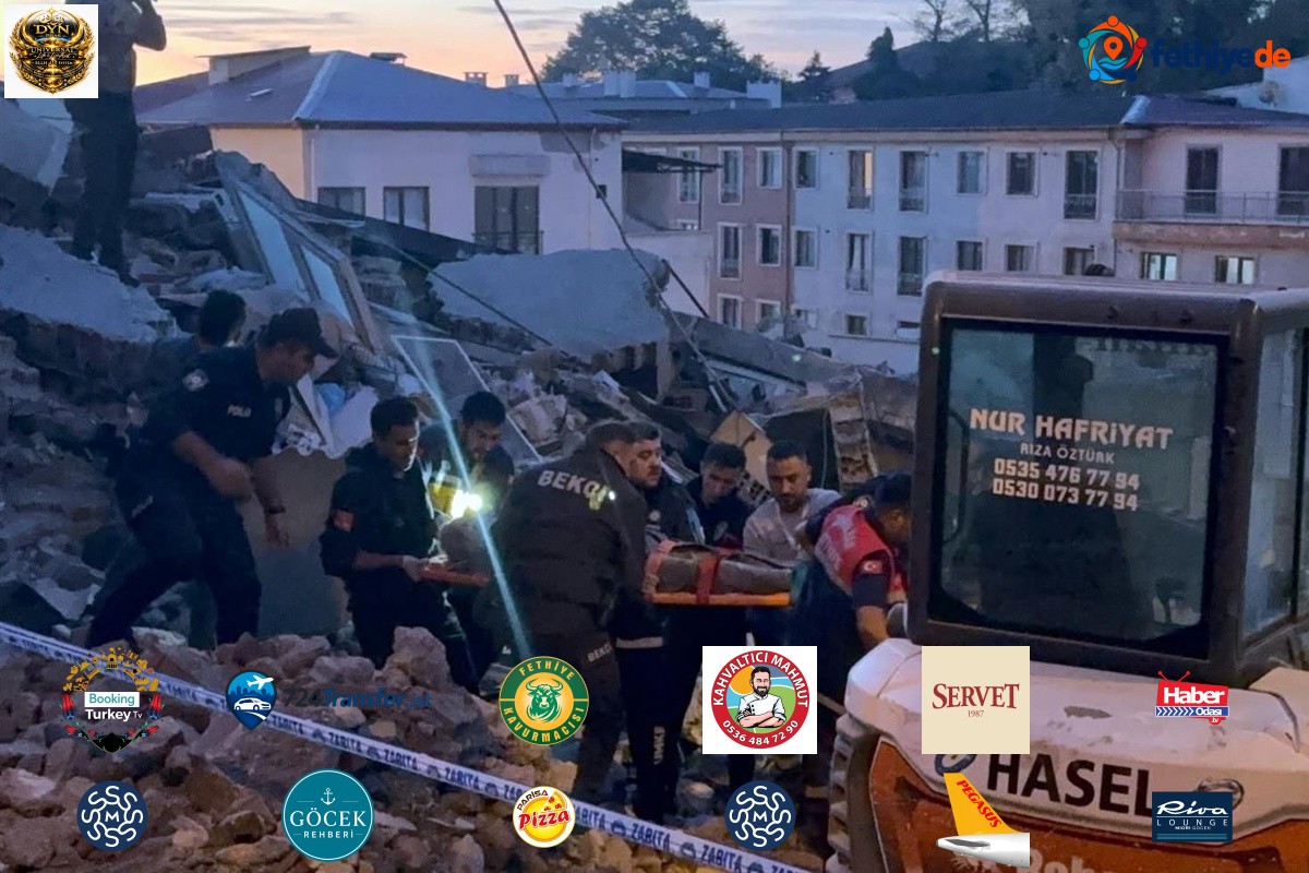 Zonguldak’ta 3 katlı bina çöktü: enkazda kalan 2 kişiden 1’i kurtarıldı