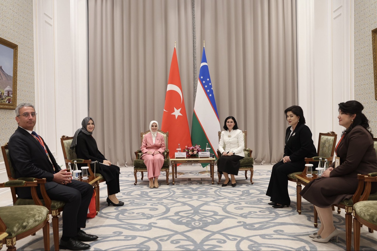 Bakan Göktaş, Özbekistanlı mevkidaşıyla aile ve kadın çalışmalarını görüştü