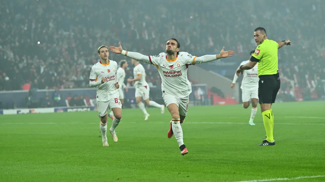 Devler Ligi'nde rekor! Yunus Akgün 65 saniyede tarihe geçti