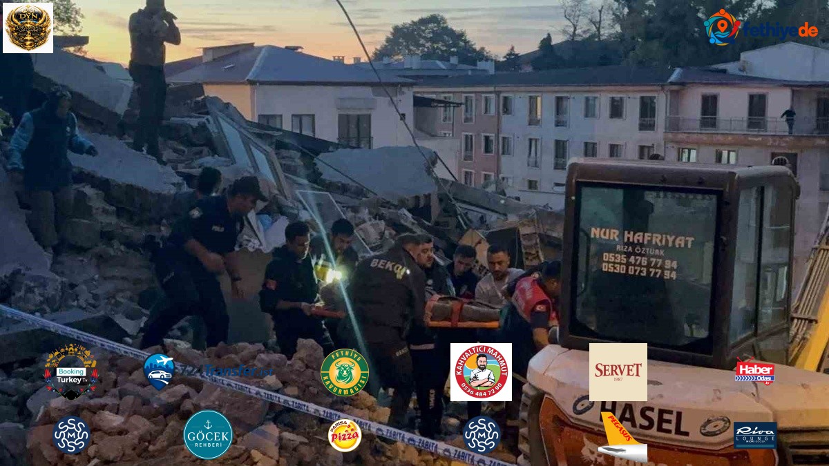 Zonguldak'ta 3 katlı bina çöktü, bir kişi kurtarıldı, diğeri enkaz altında kaldı