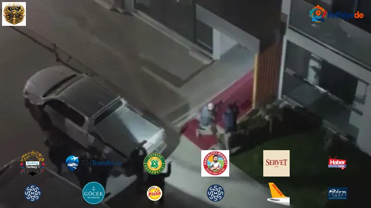 Sitenin içine daldı! Binaya giren yaban domuzuna polis ekiplerinden operasyon