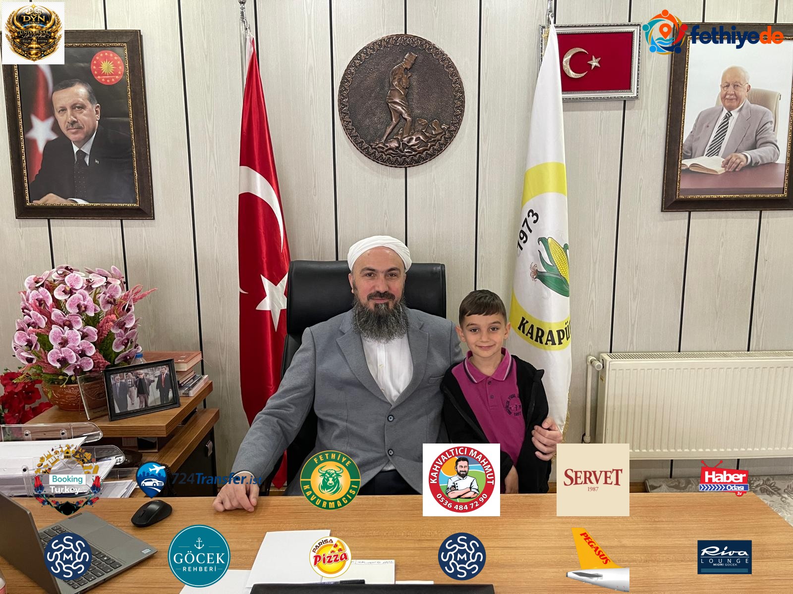 [BELEDIYE · Sakarya · Karapürçek] Karapürçek belediye başkanı mehmet murat çoruhlu 23 nisan çocuk bayramını kutladı!