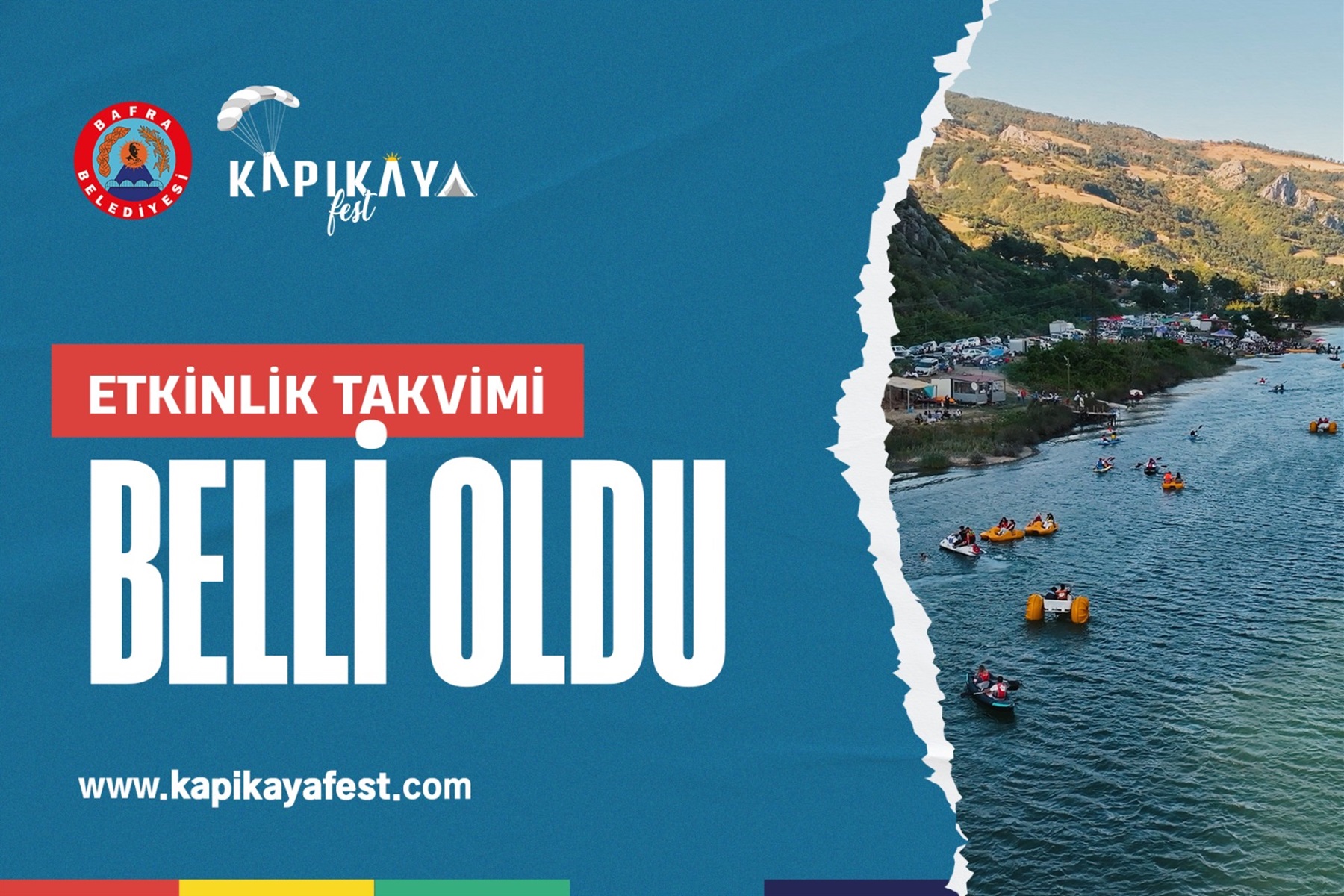 [BELEDIYE · Samsun · Bafra] BAFRA KAPIKAYAFEST 2026’NIN ETKİNLİK TAKVİMİ BELLİ OLDU