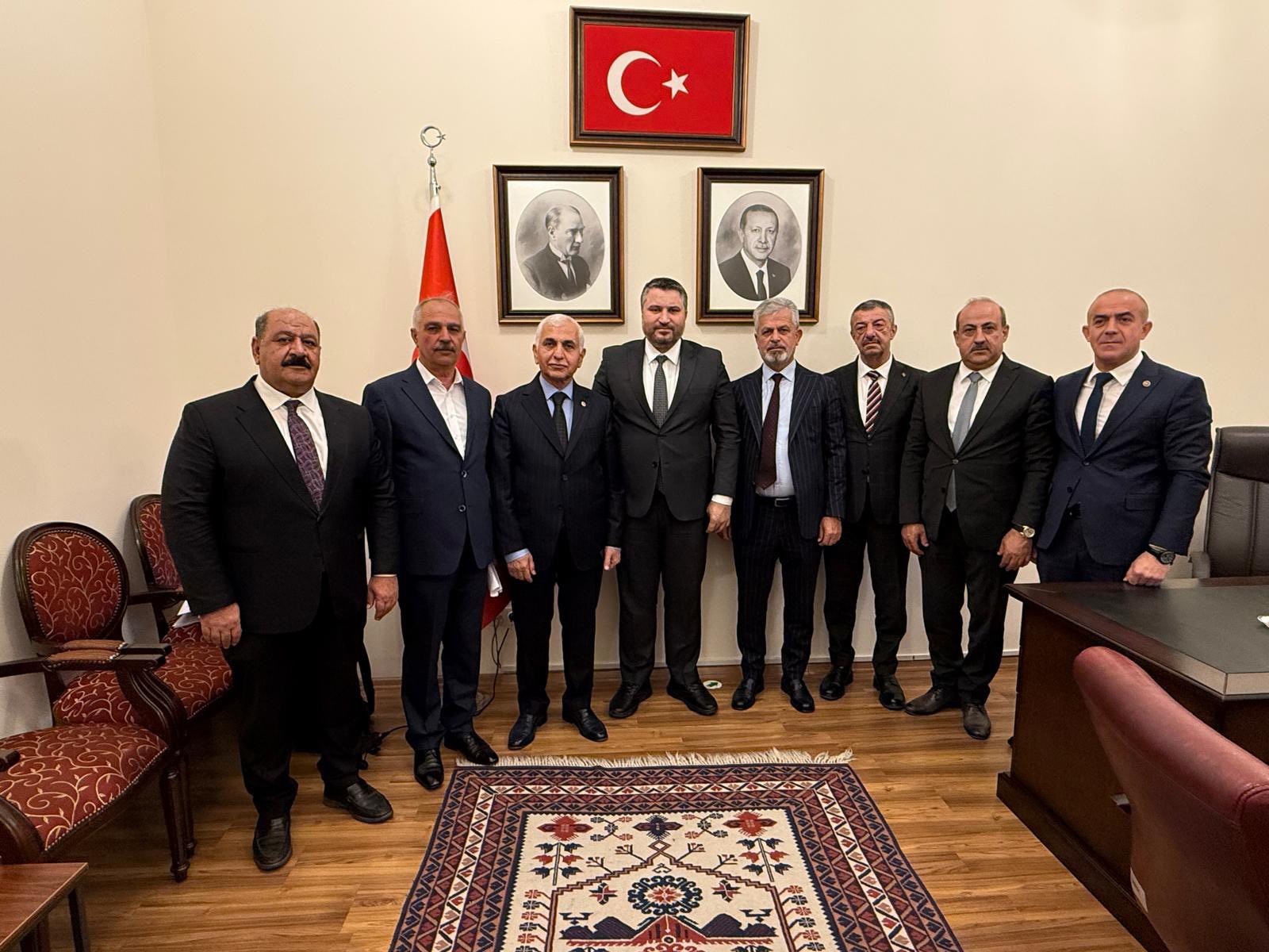 [BELEDIYE · Siirt · Eruh] Başkanımız Sanayi ve Teknoloji Bakan Yardımcısı Sn. Oruç Baba İNAN’ ı ziyaret etti.