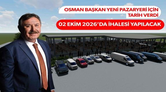 [BELEDIYE · Sinop · Gerze] OSMAN BAŞKAN YENİ PAZARYERİ İÇİN İHALE TARİHİNİ AÇIKLANDI - Gerze Belediyesi